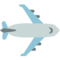 Airplane emoji on Mozilla